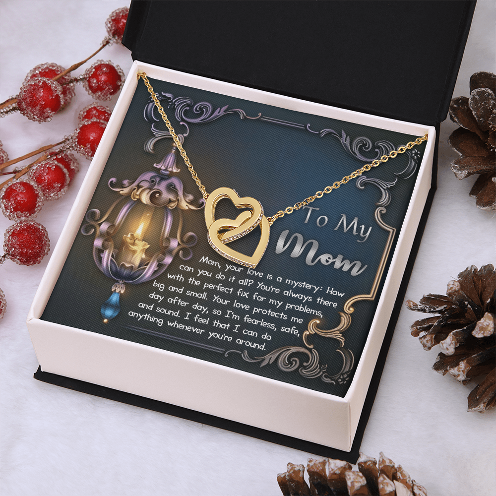To My Mom Necklace, Christma Day Gift Mom, Mother Day Gift Jewelry Necklace, Christma Gift Mom Necklace, Sentimental Birthday Gift Mom