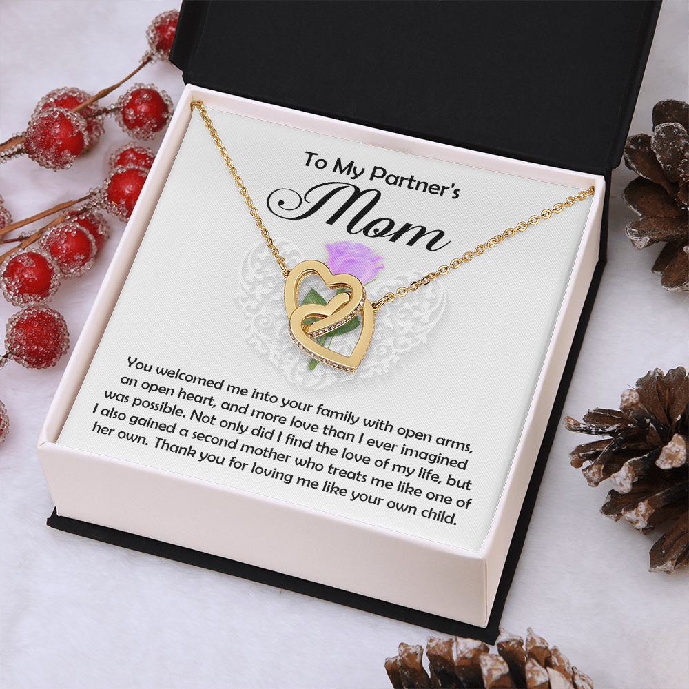 To My Mother-In-Law Necklace, Gift For Mother In Law Birthday, Mother's Day Gifts Mother In Law, Valentines Day Gifts For Mother In Law
