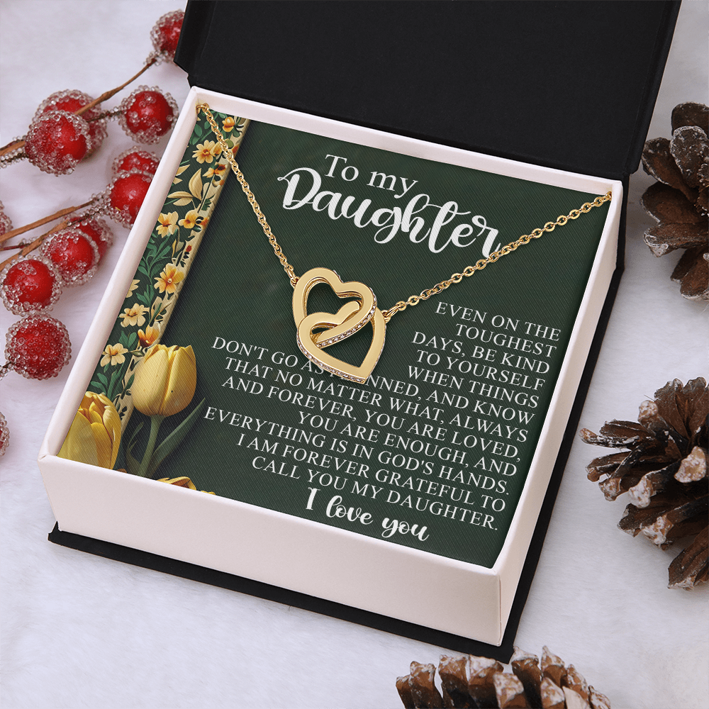 To My Daughter Necklace, Valentine For Adult Daughter, Daughters Necklace From Dad, To My Badass Daughter Necklace From Dad
