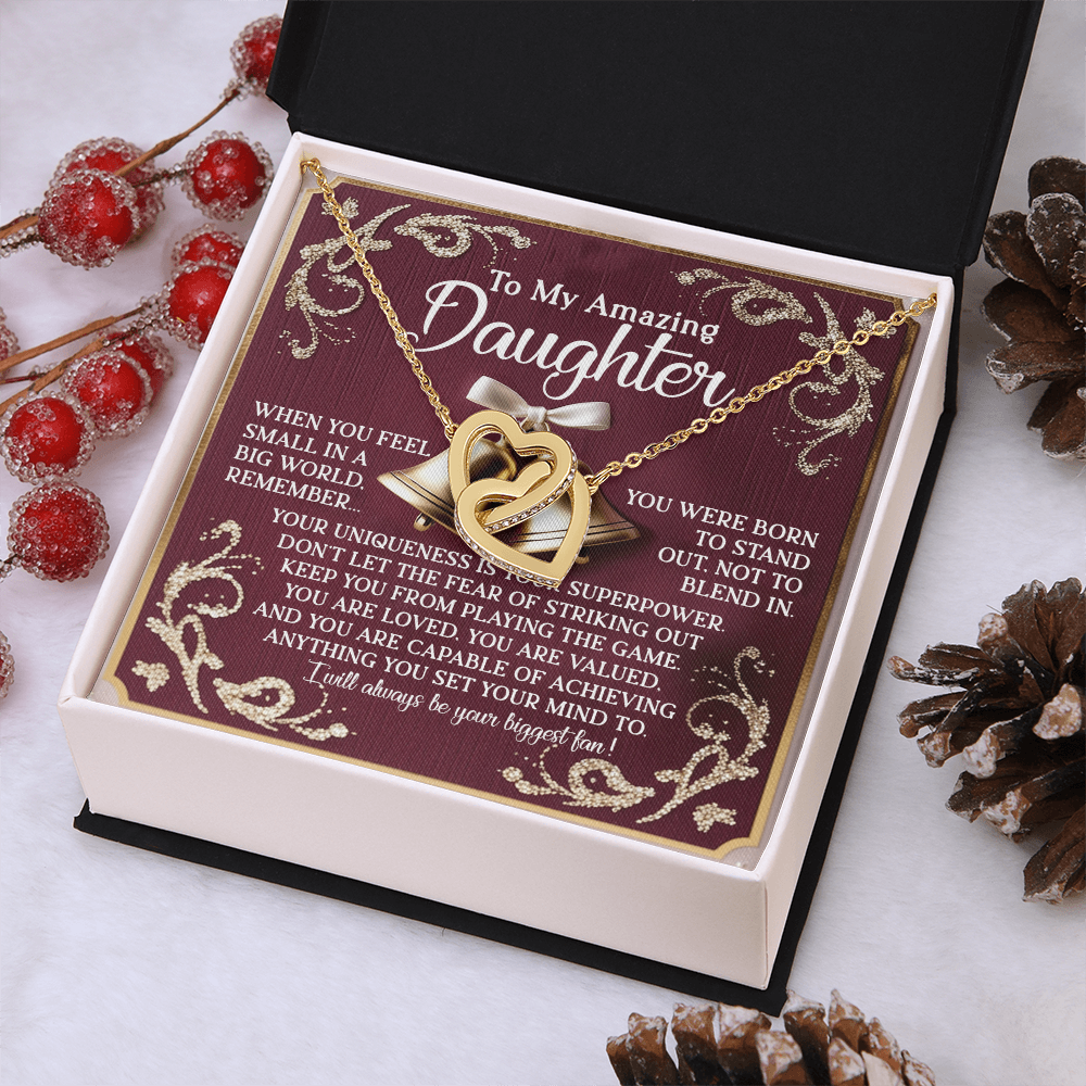 To My Amazing Daughter Necklace, For My Daughter Necklace, Daughter Gifts From Mom, For My Daughter From Mom