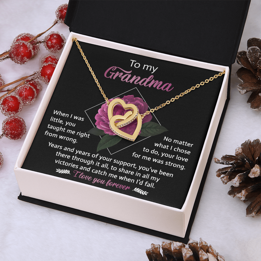 To My Grandma Necklace, I Love My Grandma Necklace, Gifts For My Grandma Birthday, Mothers Day Gift For My Grandma