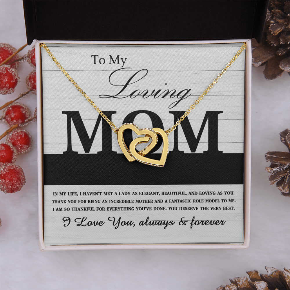 To My Loving Mom Necklace, Mothers Day Gifts Mom, Mother Day Gift Mom Necklace, Christma Mom Gift From Daughter, Gift Mom Mother Necklace Pendant