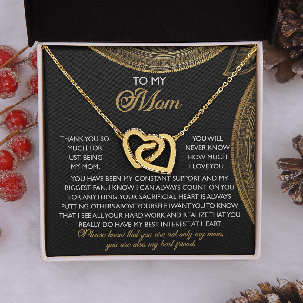 To My Mom Necklace, Mothers Day Necklace From Son, Mom Gift Christma Jewelry, Mother Day Jewelry Mom, Christmas Gifts For Mom Spanish