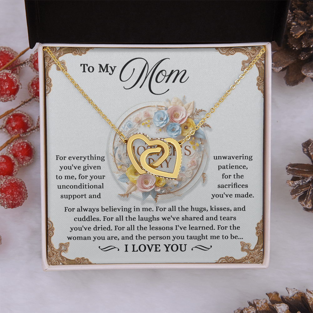 To My Mom Necklace, Mothers Day Gifts Mom, Mother Day Gift Mom Necklace, Christma Mom Gift From Daughter, Gift Mom Mother Necklace Pendant
