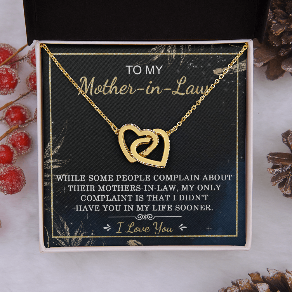 To My Mother-In-Law Necklace, Birthday Gifts For Mother In Law From Daughter In Law, Birthday Gifts For Mother In Law From Son In Law