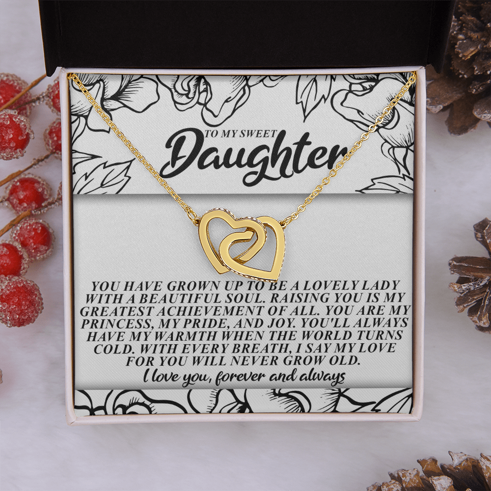 To My Sweet Daughter Necklace, To My Badass Daughter Necklace, To My Badass Daughter Necklace From Mom, To My Daughter Necklace