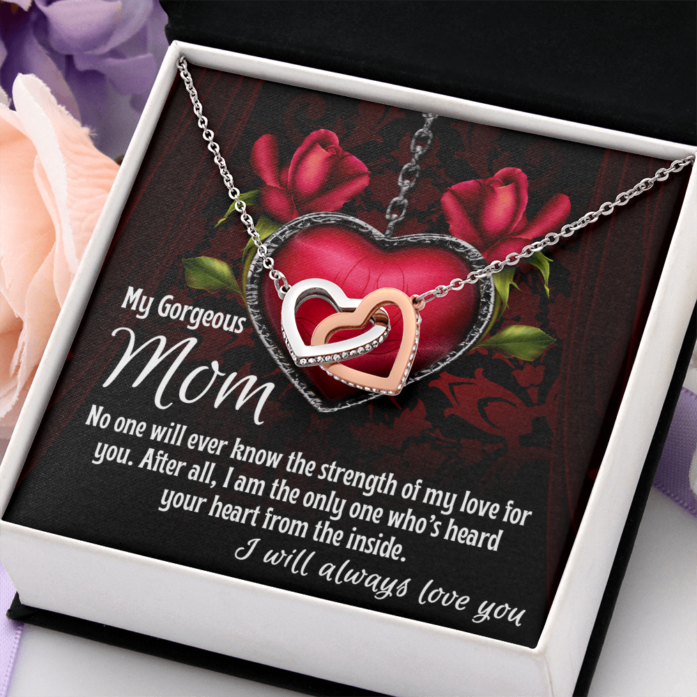 My Gorgeous Mom Necklace, Sentimental Gifts For Mom From Son, Christmas Gifts For Mom In Spanish, Mothers Day Jewelry Mom