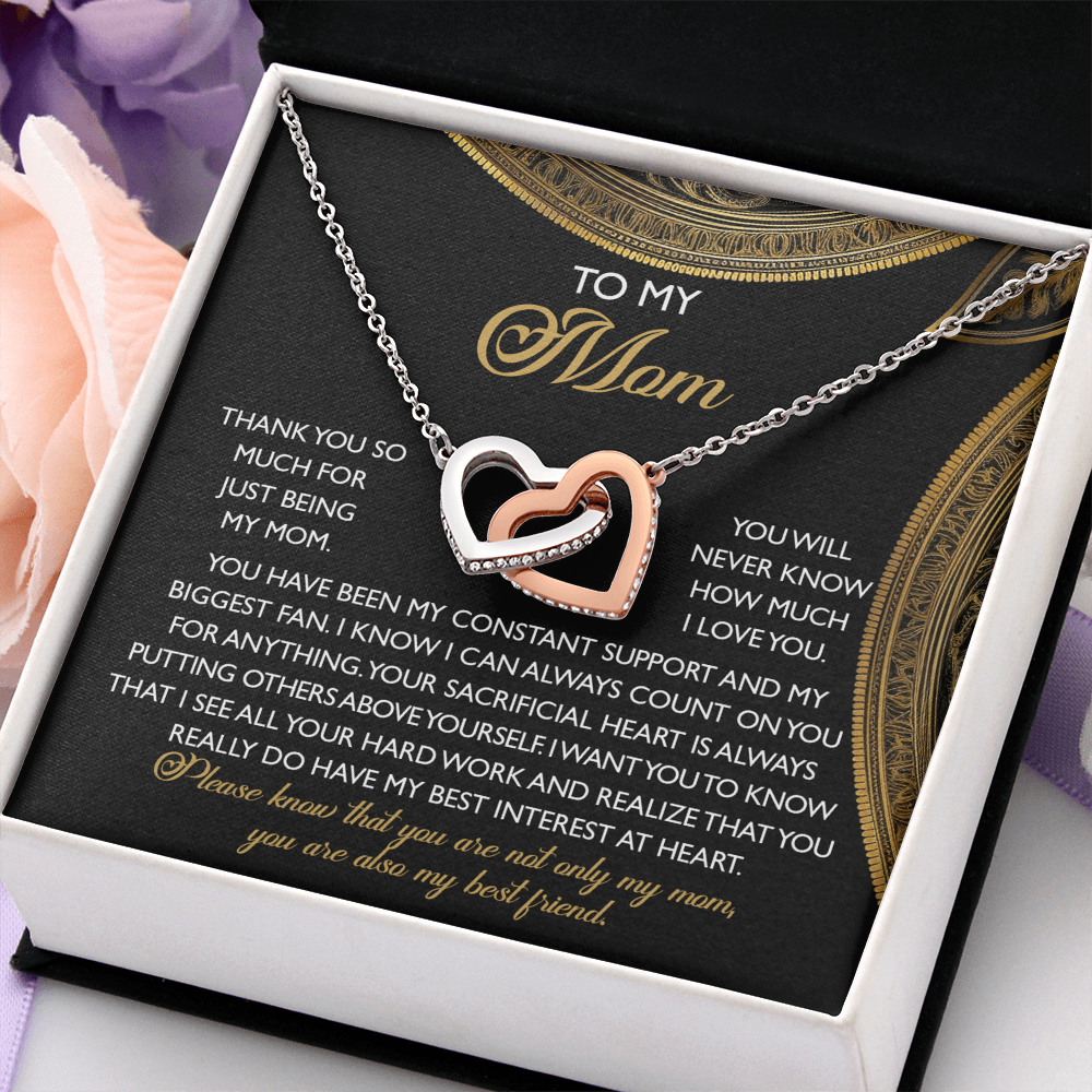 To My Mom Necklace, Mothers Day Necklace From Son, Mom Gift Christma Jewelry, Mother Day Jewelry Mom, Christmas Gifts For Mom Spanish