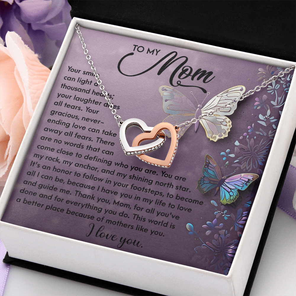 To My Mom Necklace, Christma Day Gift Mom, Mother Day Gift Jewelry Necklace, Christma Gift Mom Necklace, Sentimental Birthday Gift Mom