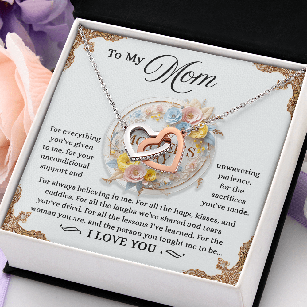 To My Mom Necklace, Mothers Day Gifts Mom, Mother Day Gift Mom Necklace, Christma Mom Gift From Daughter, Gift Mom Mother Necklace Pendant