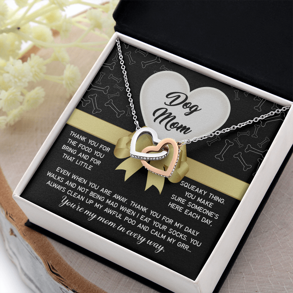 To My Dog Mom Necklace, Necklace For My Mom, What To Get My Mom For Christmas, Valentines Day Gifts For Mom Spanish