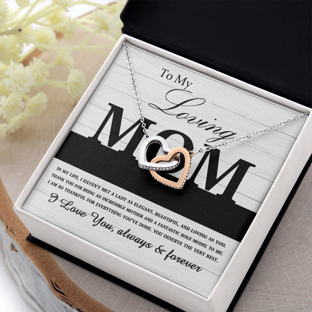 To My Loving Mom Necklace, Mothers Day Gifts Mom, Mother Day Gift Mom Necklace, Christma Mom Gift From Daughter, Gift Mom Mother Necklace Pendant