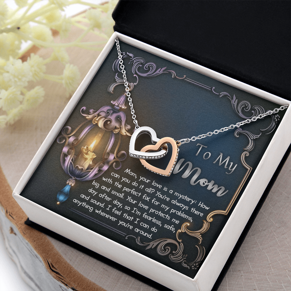 To My Mom Necklace, Christma Day Gift Mom, Mother Day Gift Jewelry Necklace, Christma Gift Mom Necklace, Sentimental Birthday Gift Mom