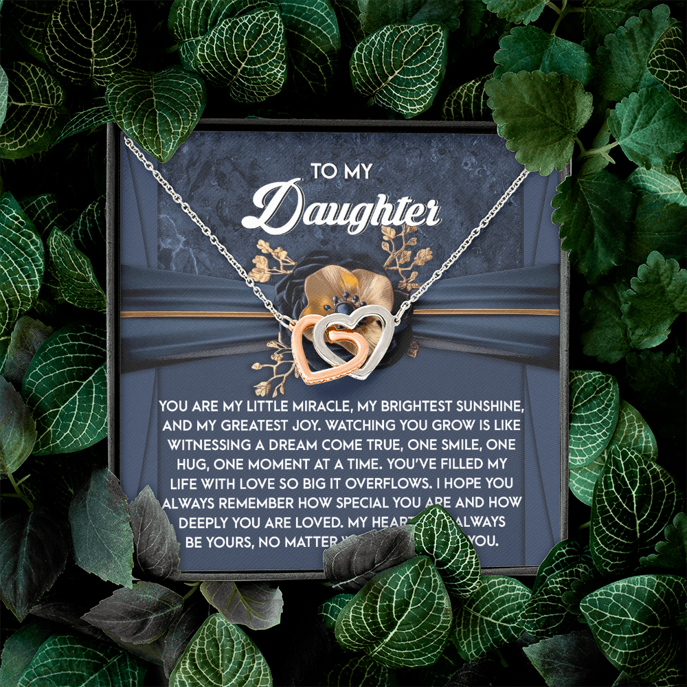 To My Daughter Necklace, Mom And Daughter Necklaces, Father Daughter Necklace, Jewelry For Daughter From Mom