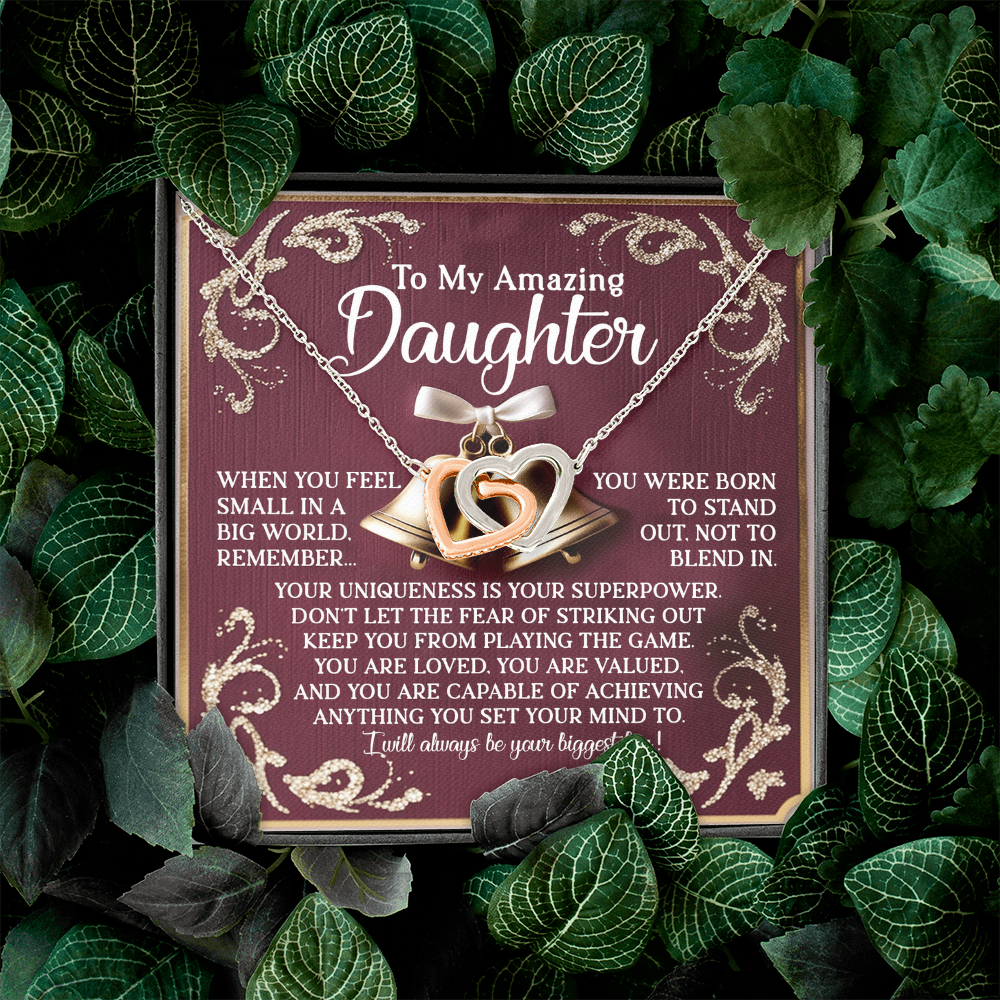 To My Amazing Daughter Necklace, For My Daughter Necklace, Daughter Gifts From Mom, For My Daughter From Mom