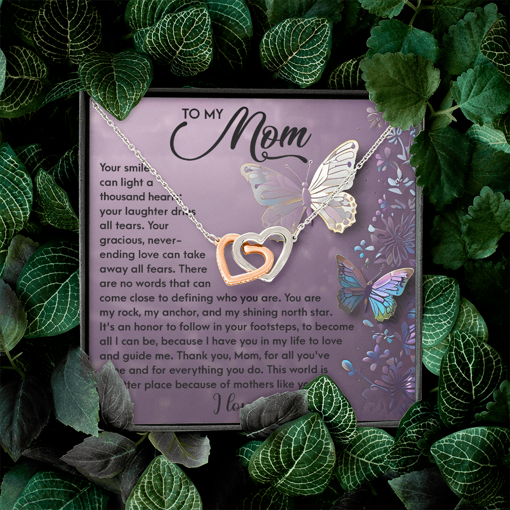 To My Mom Necklace, Christma Day Gift Mom, Mother Day Gift Jewelry Necklace, Christma Gift Mom Necklace, Sentimental Birthday Gift Mom