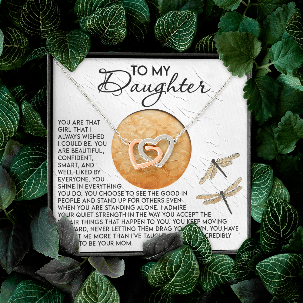 To My Daughter Necklace, Mother And Daughter Necklace, Gifts For Daughter Adult, Jewelry For Daughter From Dad
