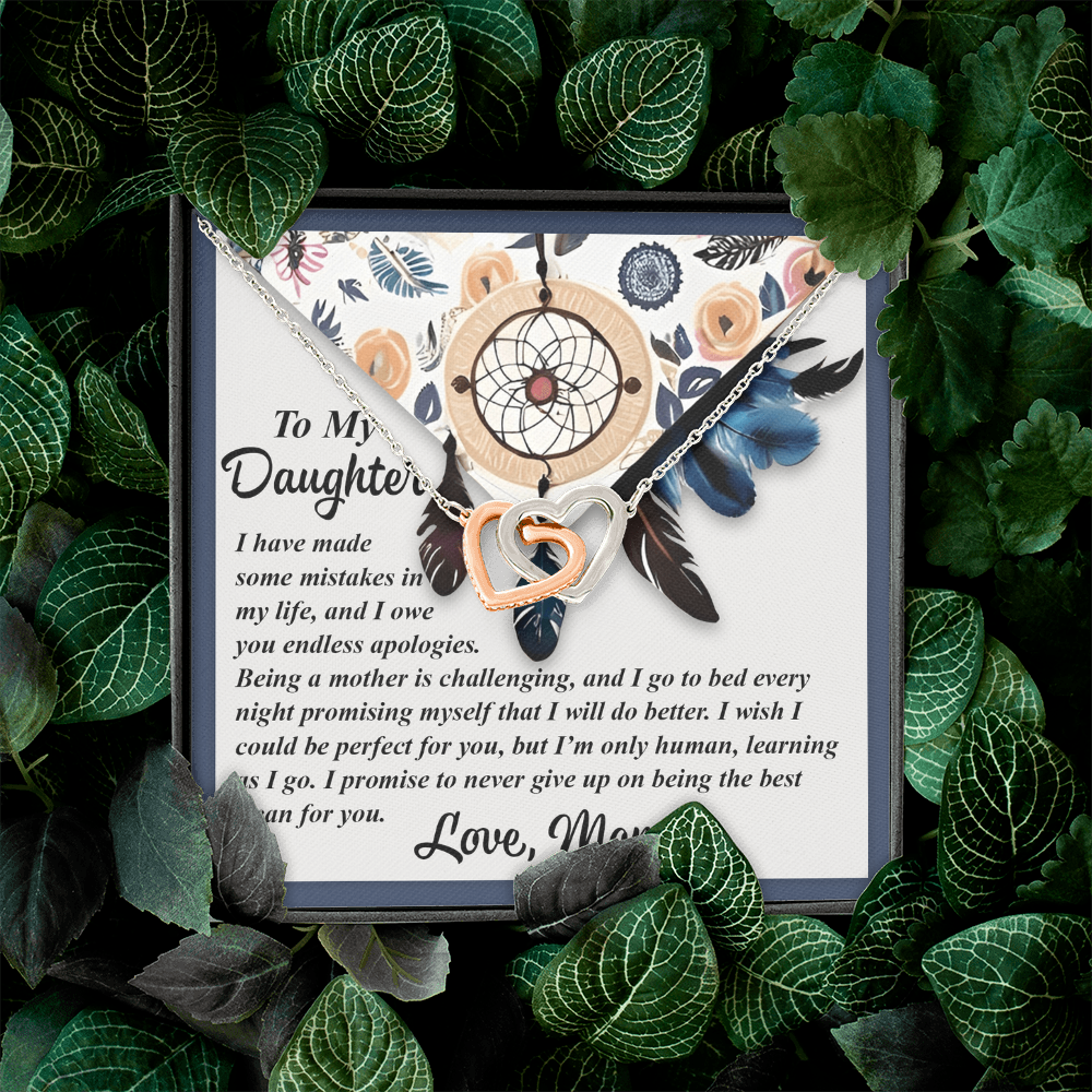 To My Daughter Necklace, Mother And Daughter Necklace, Gifts For Daughter Adult, Jewelry For Daughter From Dad