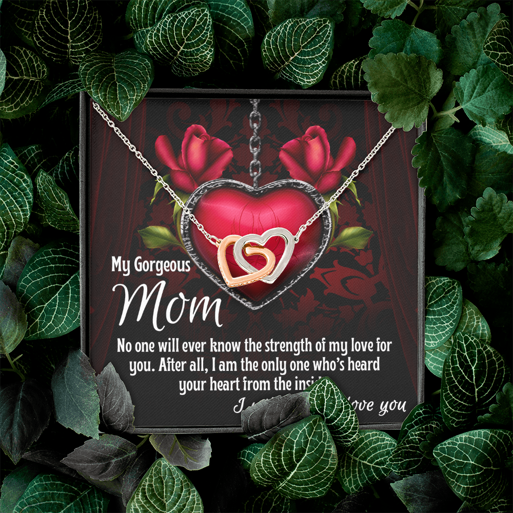 My Gorgeous Mom Necklace, Sentimental Gifts For Mom From Son, Christmas Gifts For Mom In Spanish, Mothers Day Jewelry Mom
