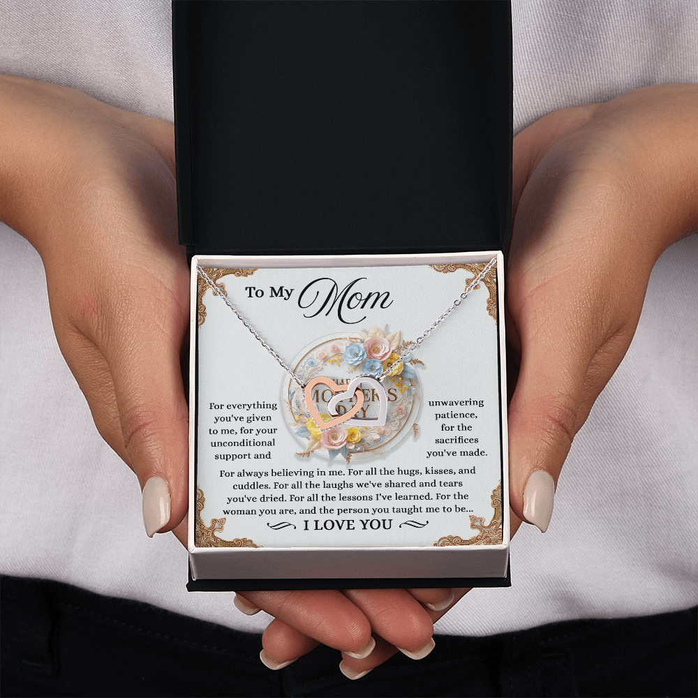 To My Mom Necklace, Mothers Day Gifts Mom, Mother Day Gift Mom Necklace, Christma Mom Gift From Daughter, Gift Mom Mother Necklace Pendant