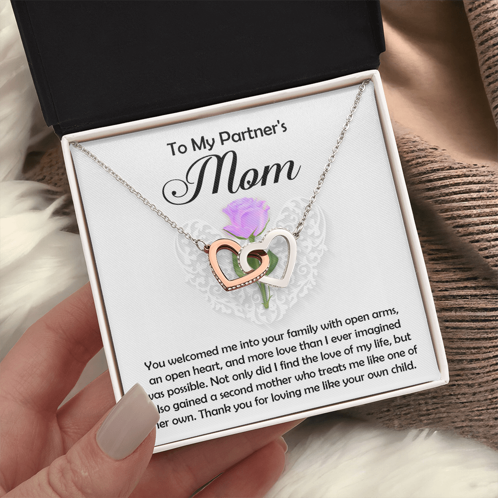 To My Mother-In-Law Necklace, Gift For Mother In Law Birthday, Mother's Day Gifts Mother In Law, Valentines Day Gifts For Mother In Law