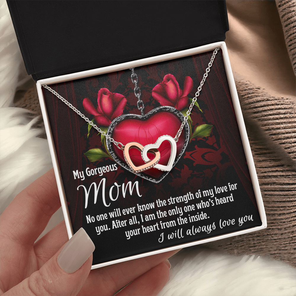 My Gorgeous Mom Necklace, Sentimental Gifts For Mom From Son, Christmas Gifts For Mom In Spanish, Mothers Day Jewelry Mom