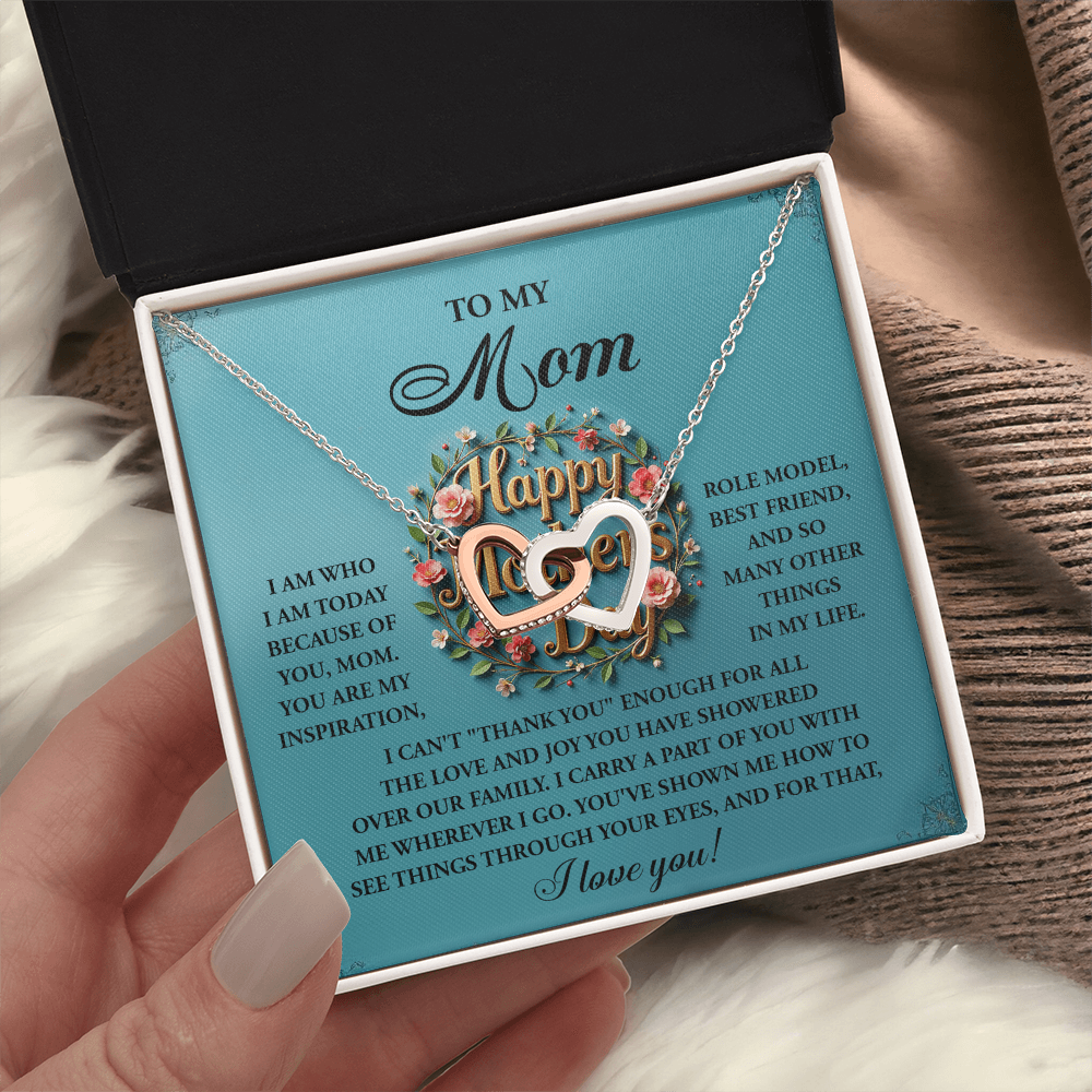 To My Mom Necklace, Neweleven Gifts For Mom, Gift My Mom Christma, Mother Christma Gift From Daughter, Spanish Mothers Day Gifts For Mom