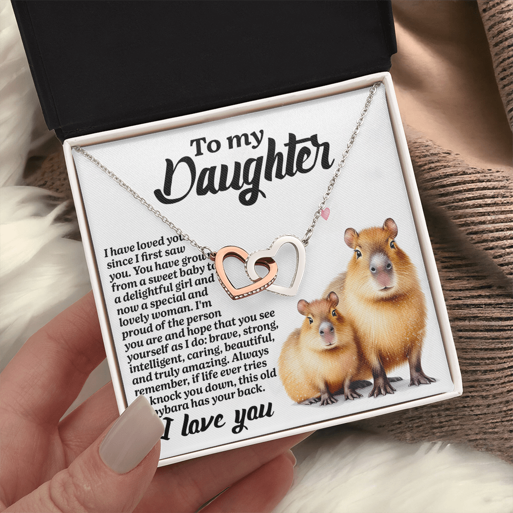 To My Daughter Necklace, Dad And Daughter Necklaces, Birthday Gift For Daughter Adult, Dad And Daughter Necklaces