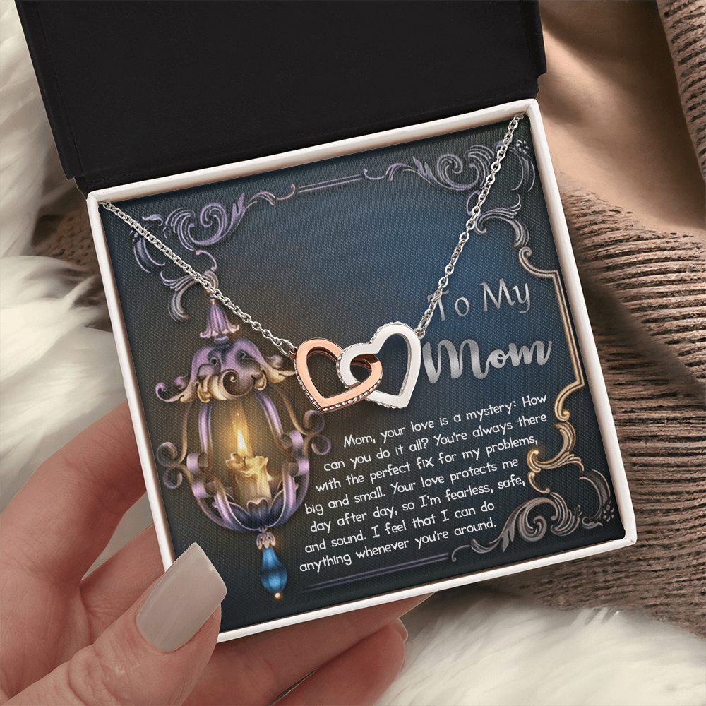 To My Mom Necklace, Christma Day Gift Mom, Mother Day Gift Jewelry Necklace, Christma Gift Mom Necklace, Sentimental Birthday Gift Mom