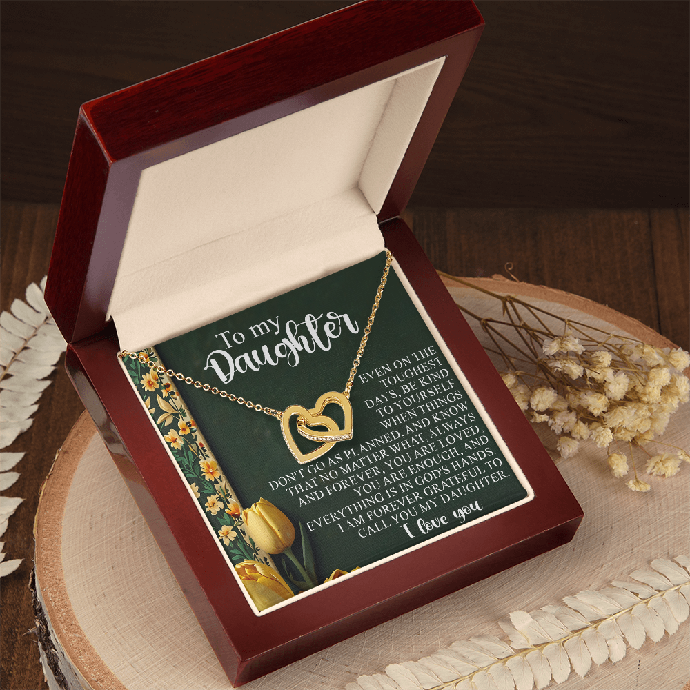 To My Daughter Necklace, Valentine For Adult Daughter, Daughters Necklace From Dad, To My Badass Daughter Necklace From Dad
