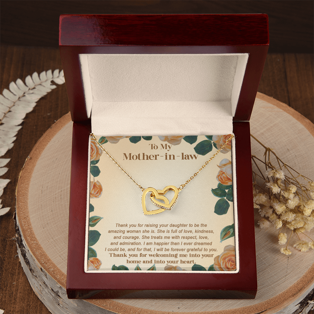 To My Incredible Mother-In-Law Necklace, Mother In Law Mothers Day Gift Jewelry, Future Mother In Law Gifts From Daughter In Law