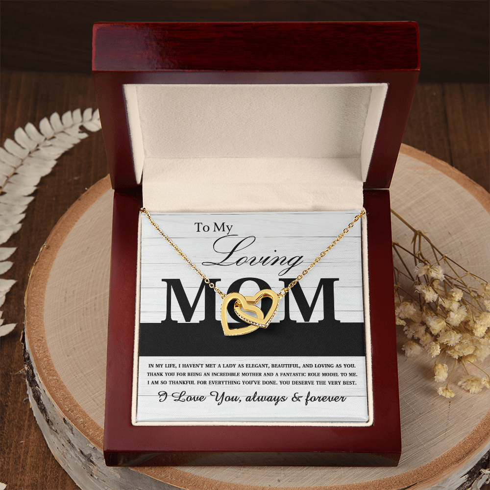 To My Loving Mom Necklace, Mothers Day Gifts Mom, Mother Day Gift Mom Necklace, Christma Mom Gift From Daughter, Gift Mom Mother Necklace Pendant