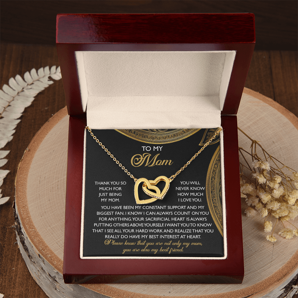 To My Mom Necklace, Mothers Day Necklace From Son, Mom Gift Christma Jewelry, Mother Day Jewelry Mom, Christmas Gifts For Mom Spanish