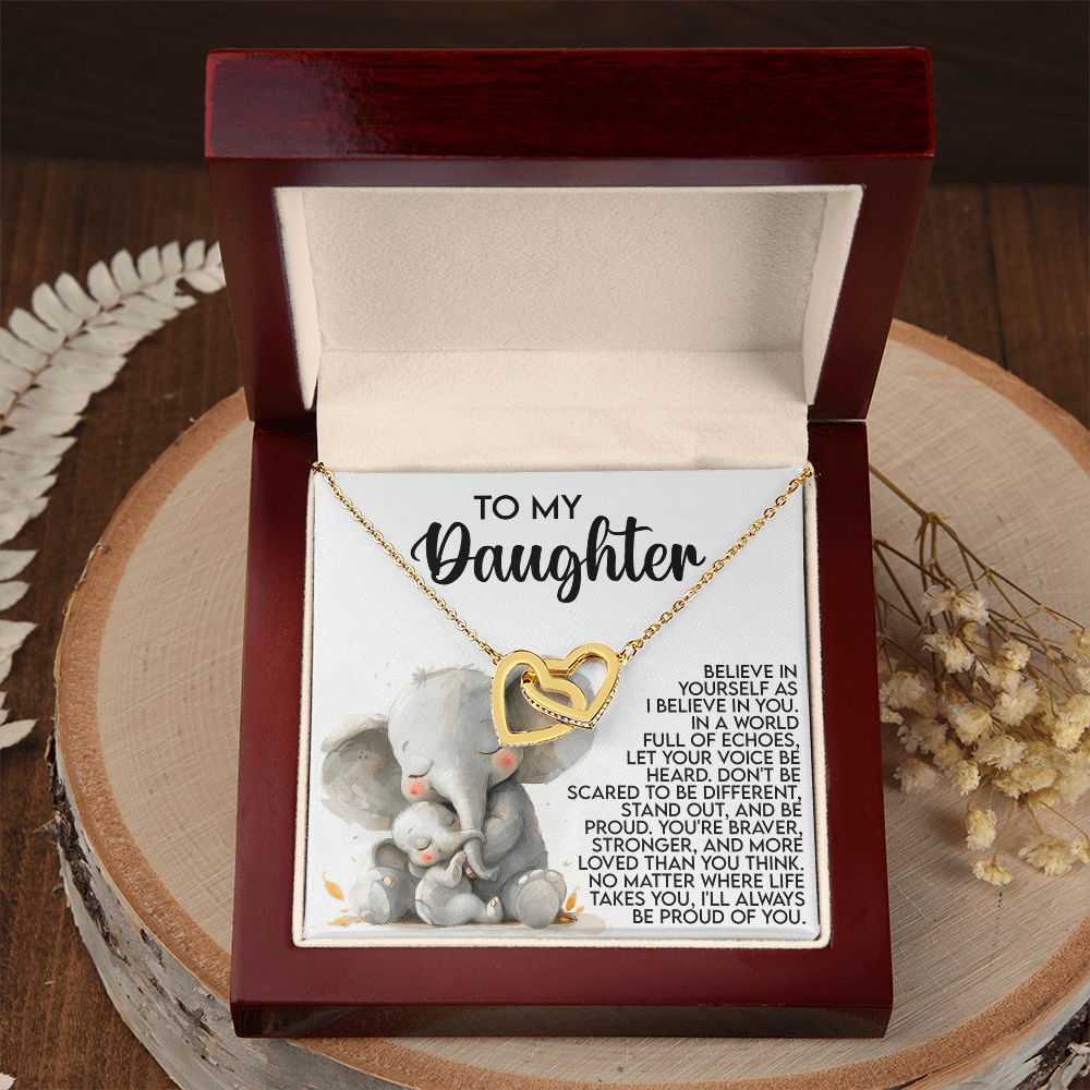 To My Daughter Necklace, To My Daughter Necklace, Daddys Little Girl Necklace, Valentine Gifts For My Daughter
