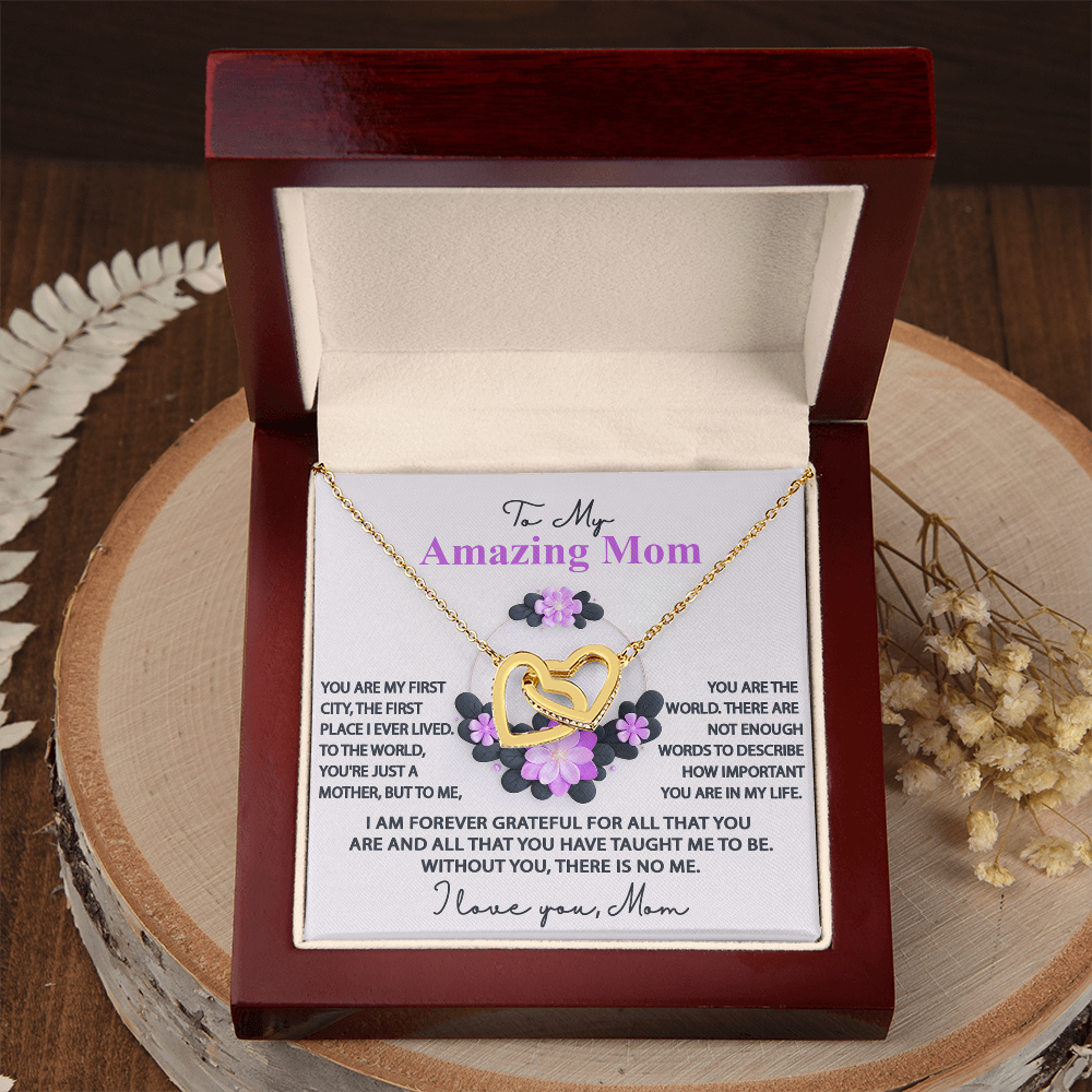 To My Amazing Mama Necklace, Mothers Day Necklace From Son, Christma Mom From Daughter, Gift My Mom Birthday, Mother Day Gift Mom Jewelry