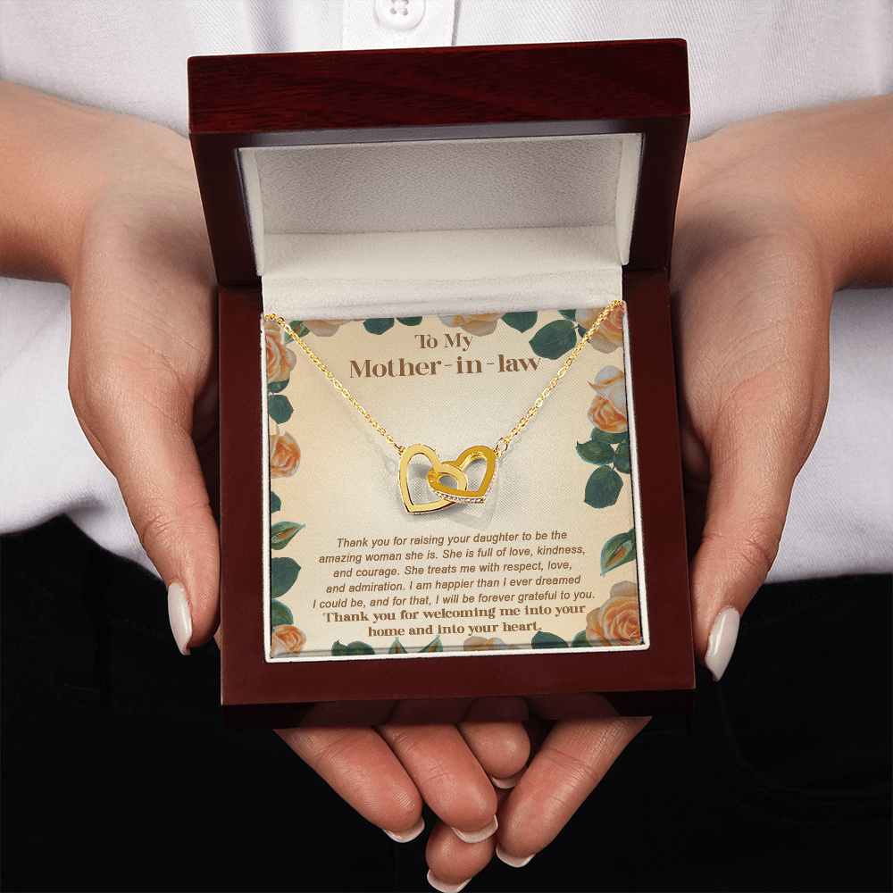 To My Incredible Mother-In-Law Necklace, Mother In Law Mothers Day Gift Jewelry, Future Mother In Law Gifts From Daughter In Law