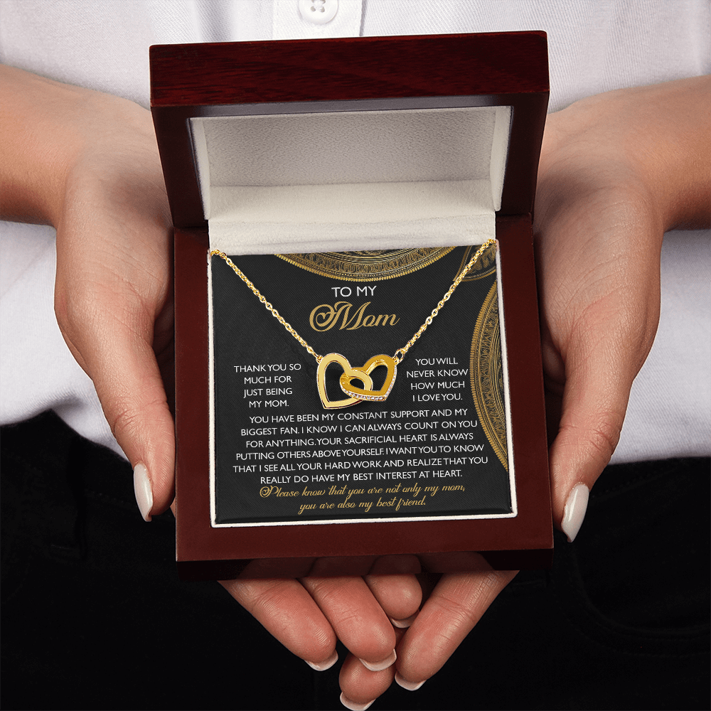 To My Mom Necklace, Mothers Day Necklace From Son, Mom Gift Christma Jewelry, Mother Day Jewelry Mom, Christmas Gifts For Mom Spanish