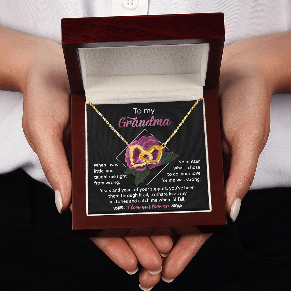 To My Grandma Necklace, I Love My Grandma Necklace, Gifts For My Grandma Birthday, Mothers Day Gift For My Grandma