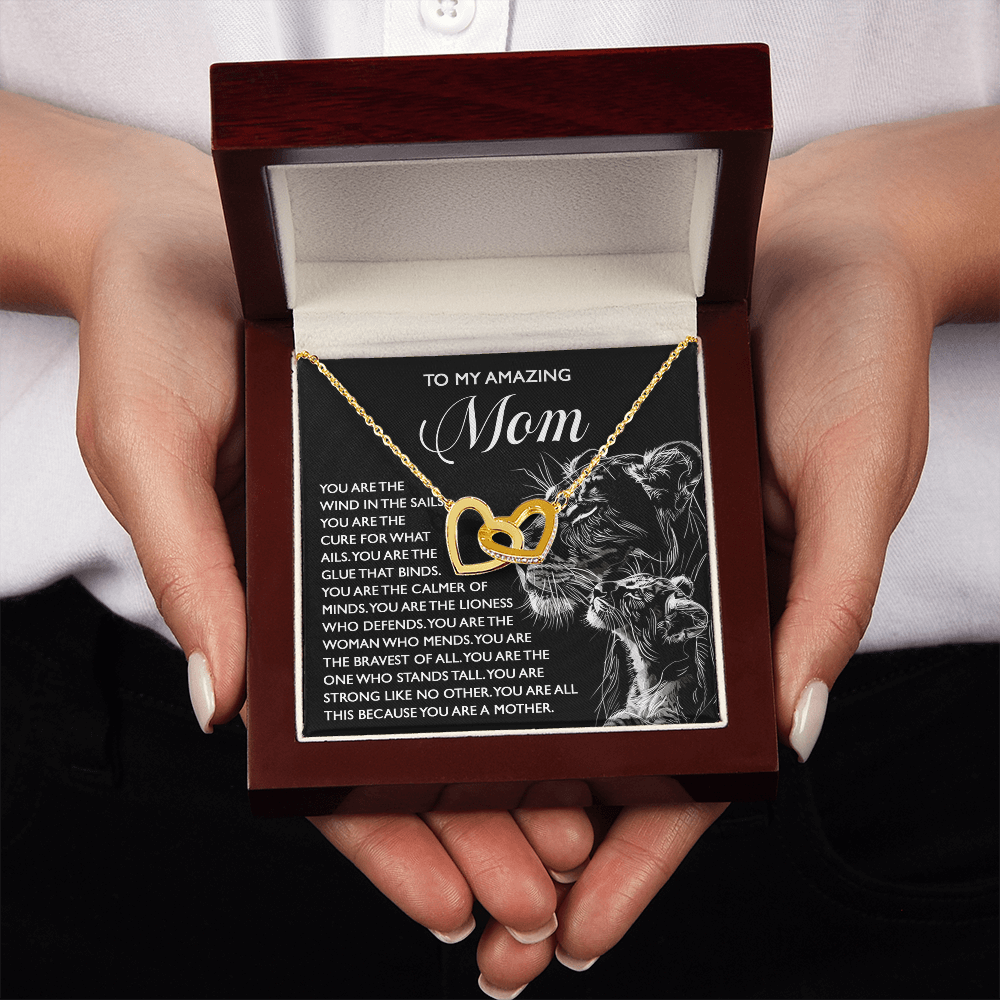 To My Amazing Mom Necklace, Worlds Best Mom Necklace, Sentimental Gift Mom From Son, Mother's Day Gifts For Mom Spanish