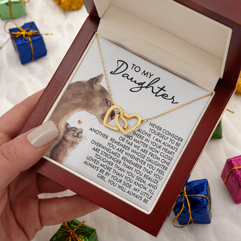 To My Daughter Necklace, To My Mom Necklace, Adult Daughter Valentines Gifts, Necklace From Dad To Daughter
