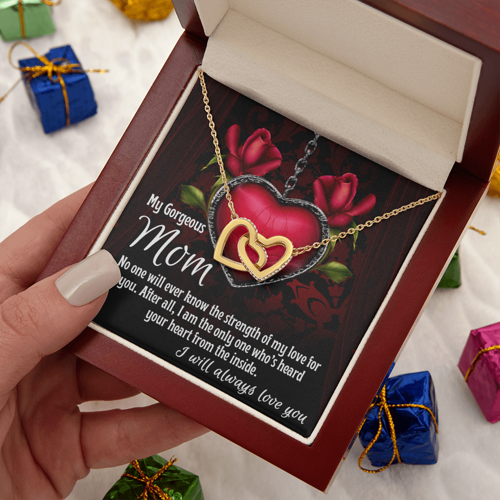 My Gorgeous Mom Necklace, Sentimental Gifts For Mom From Son, Christmas Gifts For Mom In Spanish, Mothers Day Jewelry Mom