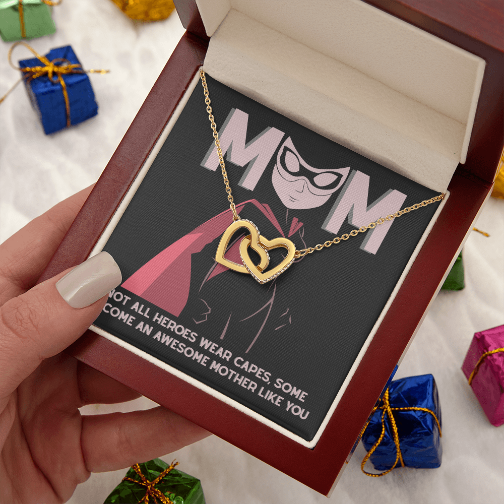 To My Mom Necklace, Jewelry For Mom From Daughter, Necklace For Mom From Daughter, Mom Necklace From Son, Gift From Daughter To Mom