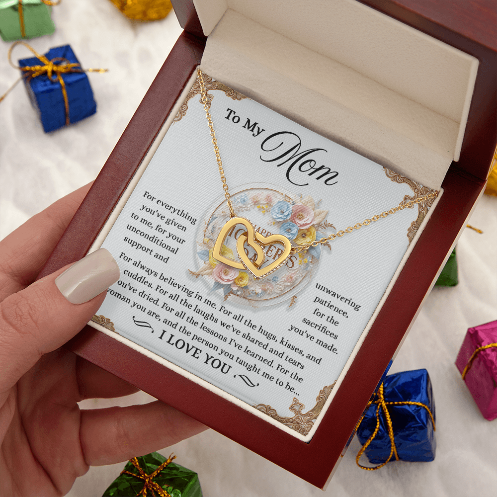 To My Mom Necklace, Mothers Day Gifts Mom, Mother Day Gift Mom Necklace, Christma Mom Gift From Daughter, Gift Mom Mother Necklace Pendant
