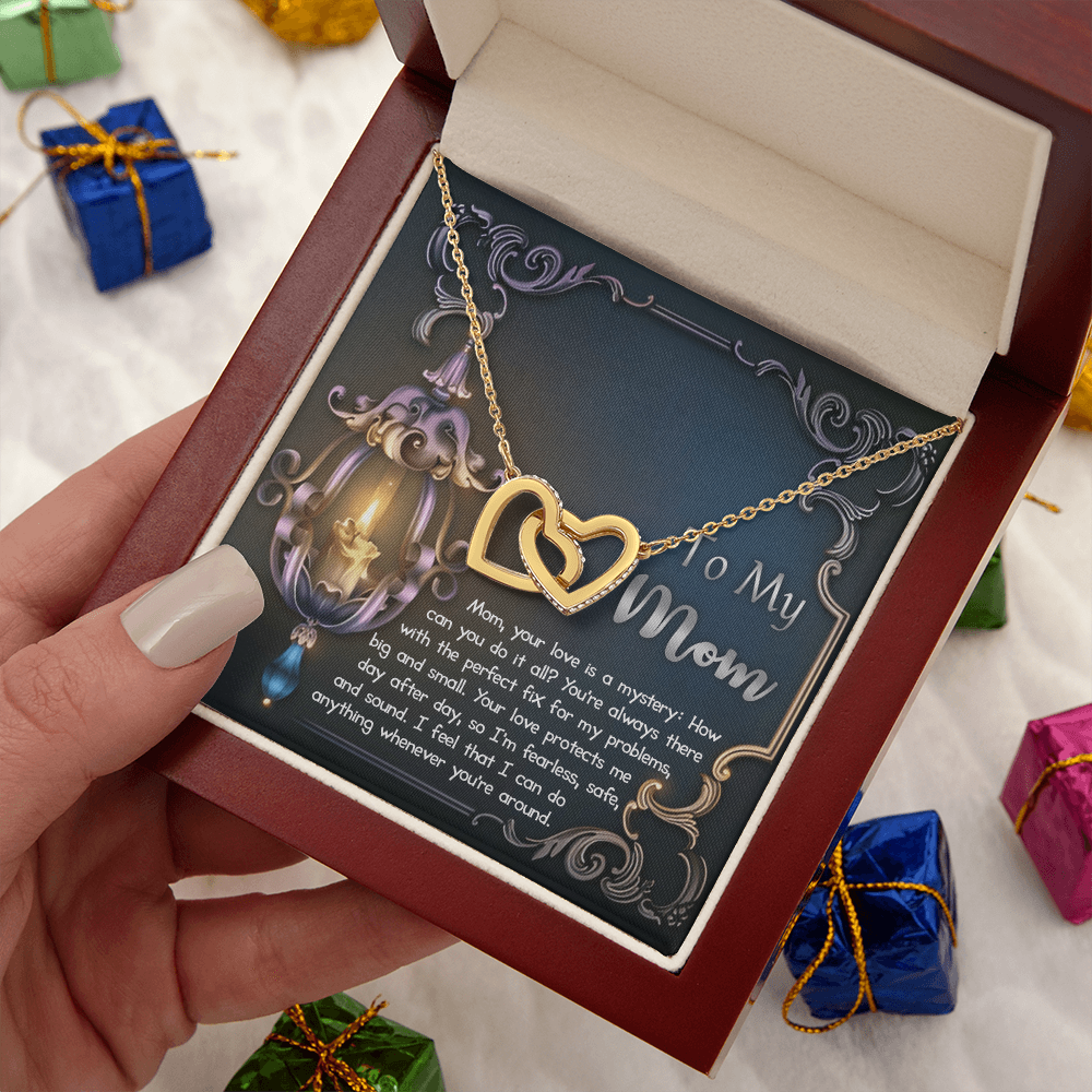 To My Mom Necklace, Christma Day Gift Mom, Mother Day Gift Jewelry Necklace, Christma Gift Mom Necklace, Sentimental Birthday Gift Mom