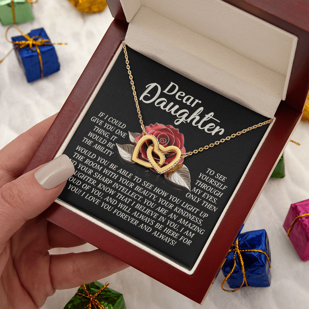 To My Daughter Necklace, Dad And Daughter Necklaces, Birthday Gift For Daughter Adult, Dad And Daughter Necklaces