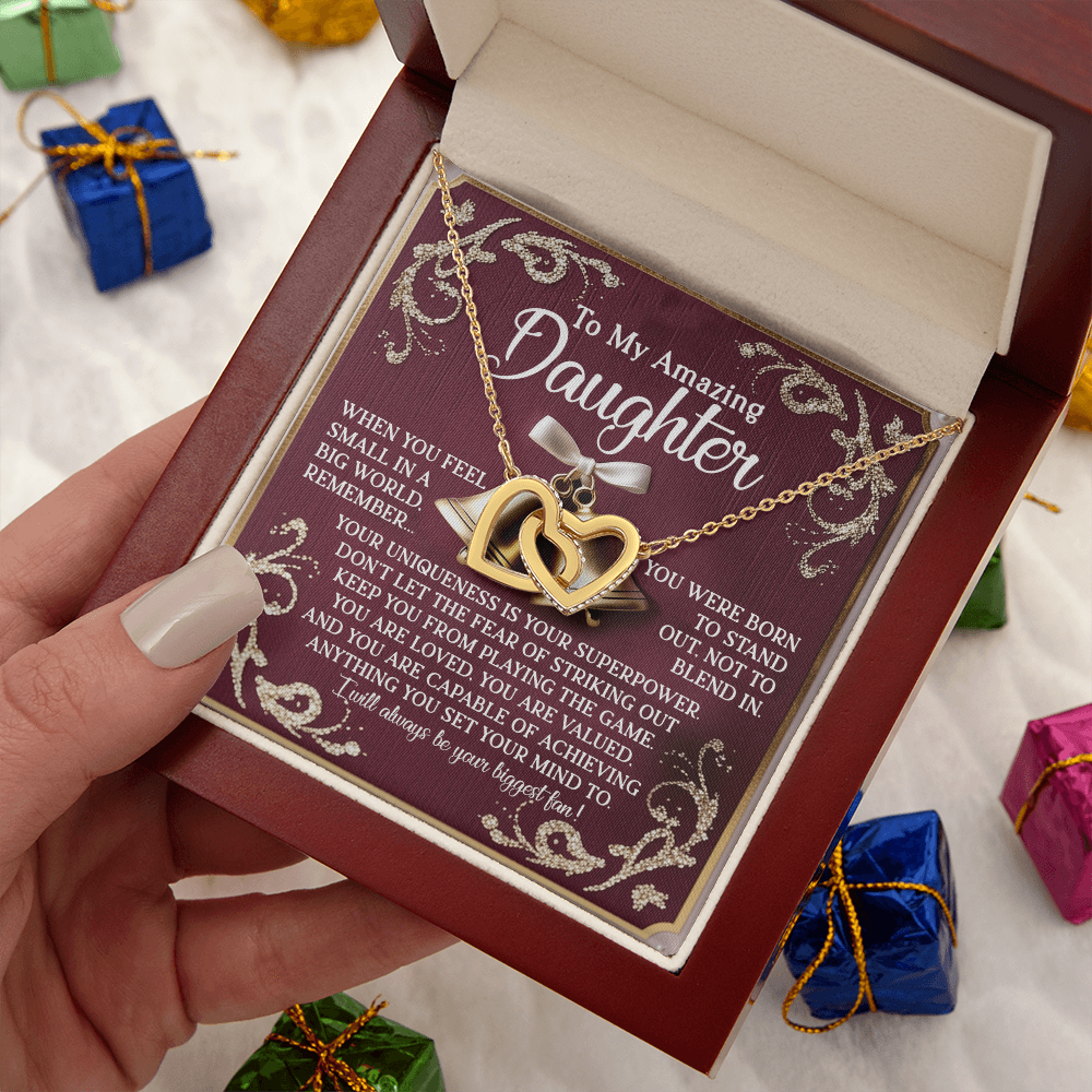 To My Amazing Daughter Necklace, For My Daughter Necklace, Daughter Gifts From Mom, For My Daughter From Mom