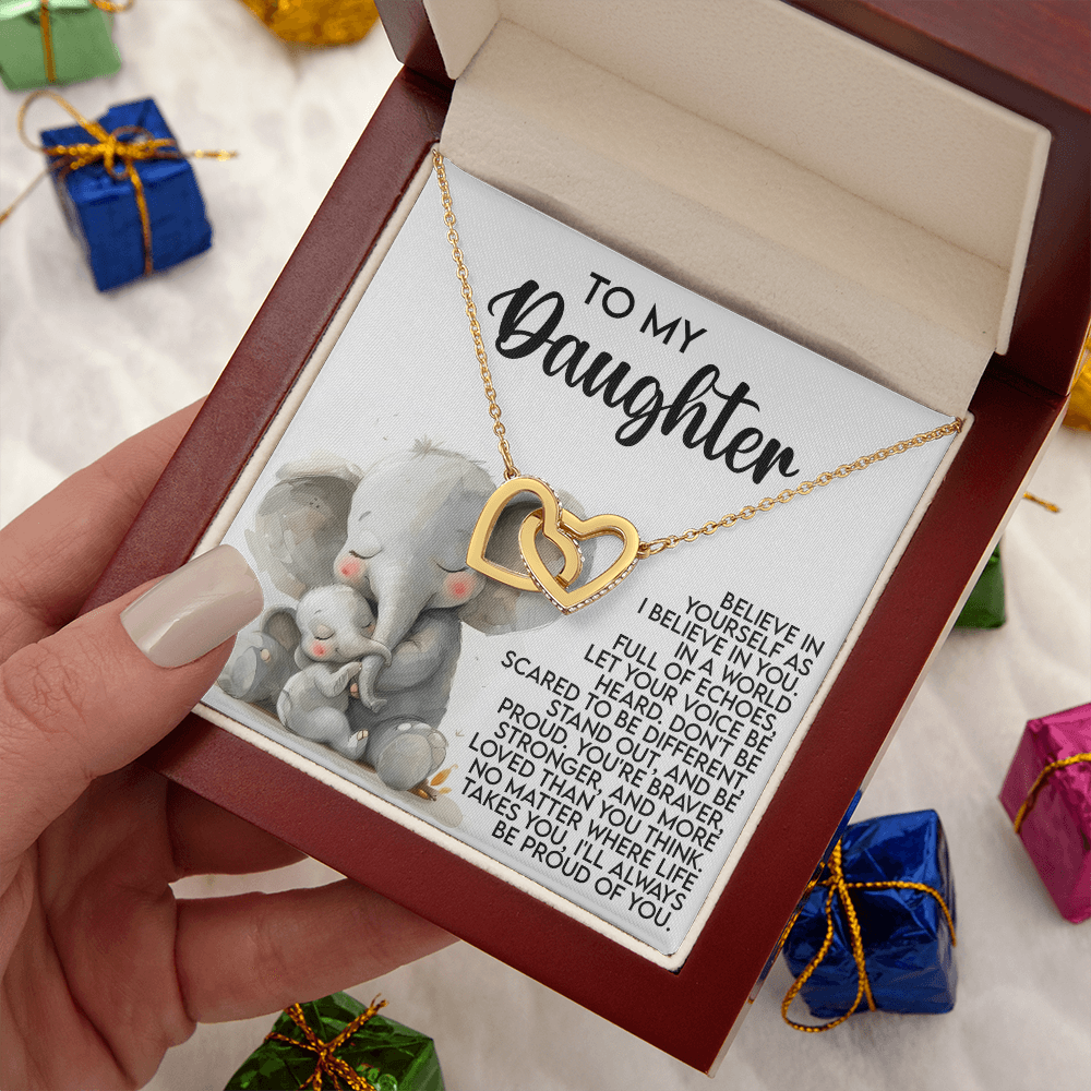To My Daughter Necklace, To My Daughter Necklace, Daddys Little Girl Necklace, Valentine Gifts For My Daughter