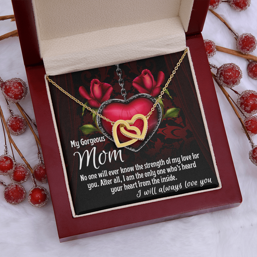 My Gorgeous Mom Necklace, Sentimental Gifts For Mom From Son, Christmas Gifts For Mom In Spanish, Mothers Day Jewelry Mom