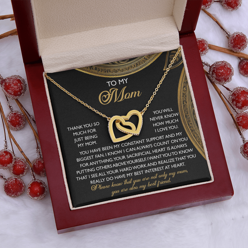 To My Mom Necklace, Mothers Day Necklace From Son, Mom Gift Christma Jewelry, Mother Day Jewelry Mom, Christmas Gifts For Mom Spanish