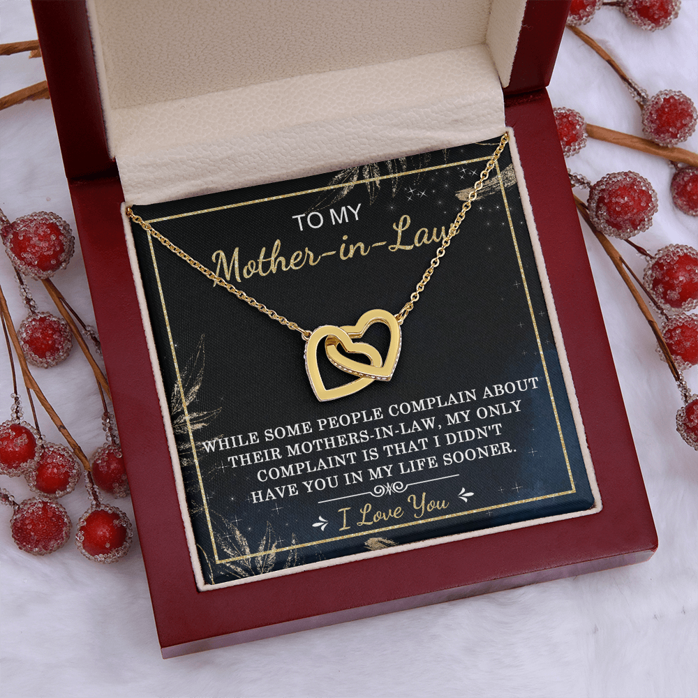 To My Mother-In-Law Necklace, Birthday Gifts For Mother In Law From Daughter In Law, Birthday Gifts For Mother In Law From Son In Law
